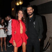 Violeta Mangriñán y Fabio Colloricchio a su llegada a la fiesta de despedida de 'Supervivientes 2019'
