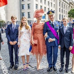 La Familia Real de Bélgica celebra el Día Nacional 2019
