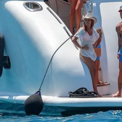 Leo Messi y Antonella Roccuzzo, juntos en sus vacaciones en Ibiza 2019