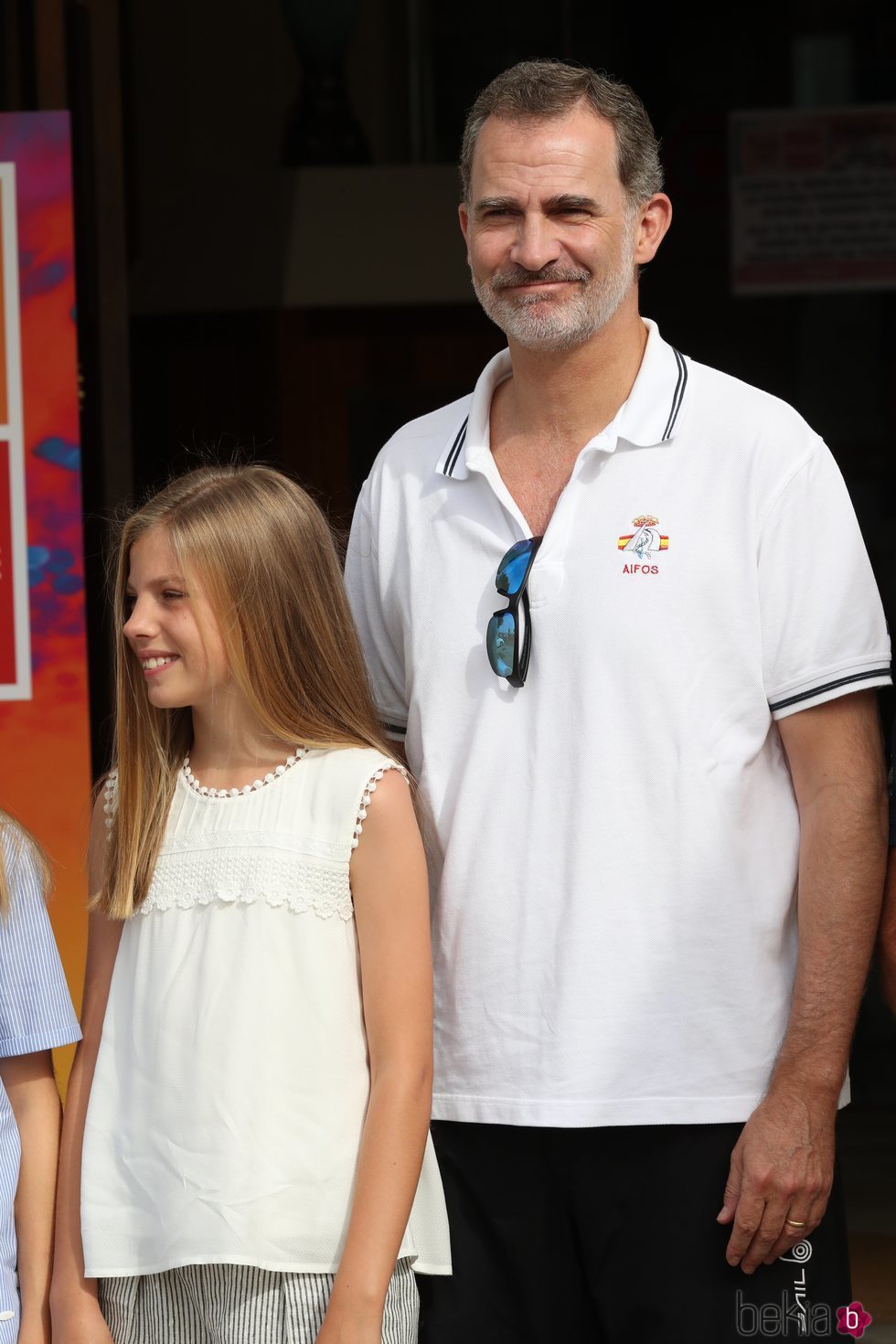 El Rey Felipe y la Infanta Sofía en el Náutico de Palma