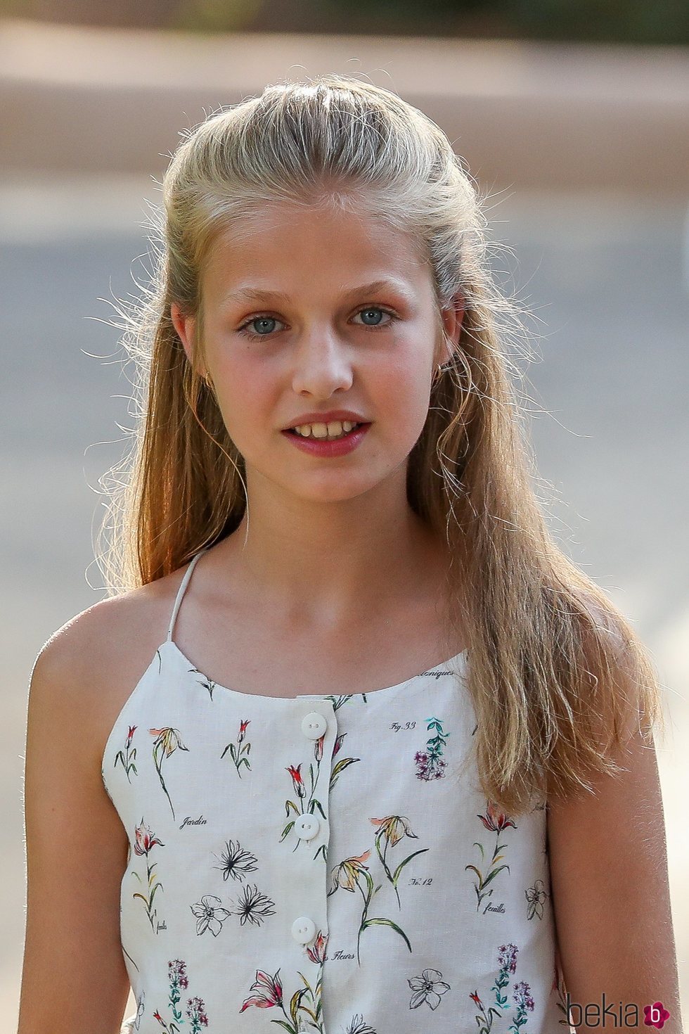 La Princesa Leonor en su posado de verano 2019 en Marivent