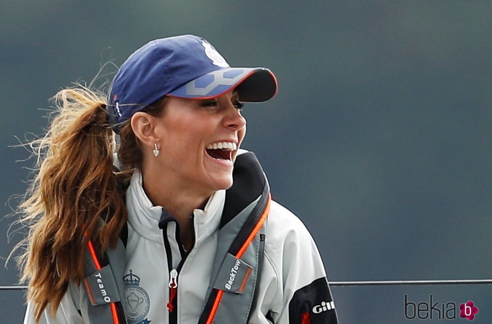 Kate Middleton en las regatas de la Copa del Rey de Cowes