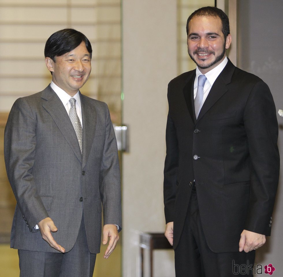 El Príncipe Ali Bin Al-Hussein en una recepción oficial de Naruhito de Japón en 2010