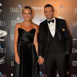 Luján Argüelles y su marido en la Gala Starlite 2019 en Marbella