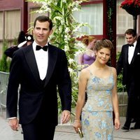 El Rey Felipe y Victoria de Suecia en la boda de Marta Luisa de Noruega y Ari Behn