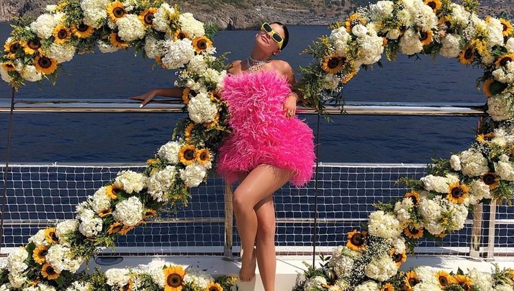 Kylie Jenner celebra su 22 cumpleaños a bordo de un yate de lujo con el que recorre la costa de Italia y del sur de Francia