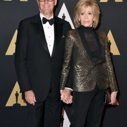 Jane Fonda y Peter Fonda en los Governors Awards de 2015