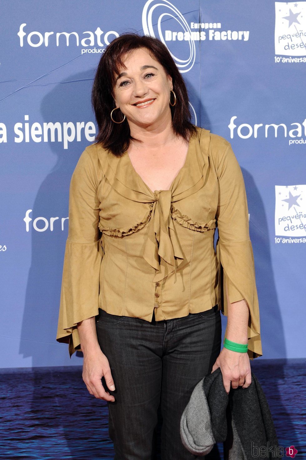 Blanca Fernández Ochoa en la premiere de la película 'Vivir para siempre'