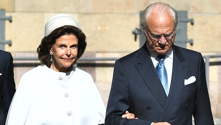 Carlos Gustavo y Silvia de Suecia en la apertura del Parlamento 2019