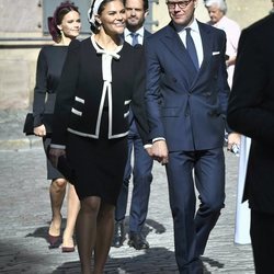 Victoria y Daniel de Suecia en la apertura del Parlamento 2019