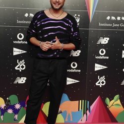 Manuel Carrasco en la cena de nominados de Los 40 Music Awards 2019