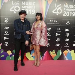 Amaral en la cena de los nominados de Los 40 Music Awards 2019