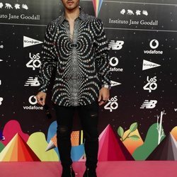 Abraham Mateo en la cena de los nominados de Los 40 Music Awards 2019