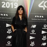 Vanesa Martín en la cena de los nominados de Los 40 Music Awards 2019