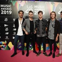 Dvicio en la cena de los nominados de Los 40 Music Awards 2019