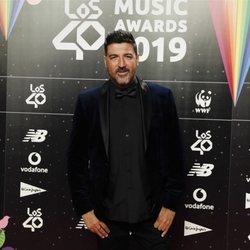 Tony Aguilar en la cena de los nominados de Los 40 Music Awards 2019