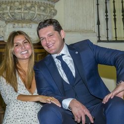 Manu Tenorio y Silvia Casas en los Premios Escaparate 2019