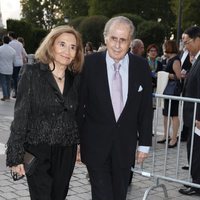 Jaime Peñafiel y Carmen Alonso en la inauguración de la temporada 2019/2020 del Teatro Real