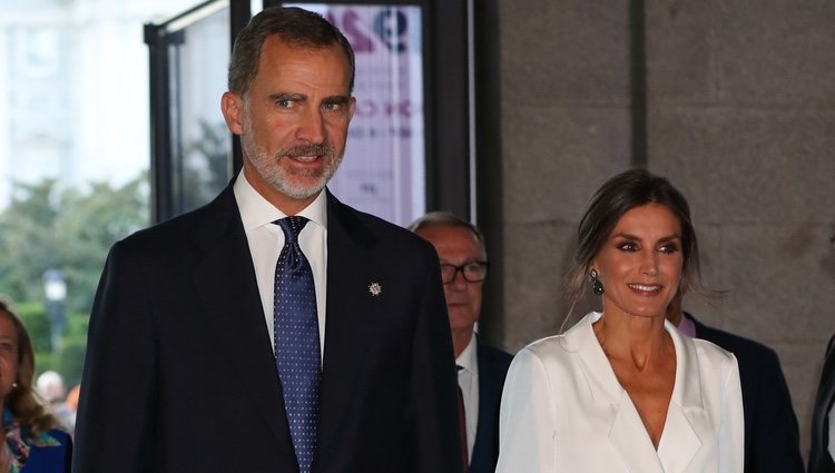 Los Reyes Felipe y Letizia en la inauguración de la temporada 2019/2020 del Teatro Real