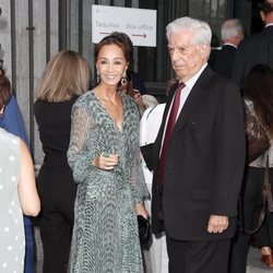 Isabel Preysler y Mario Vargas Llosa en la inauguración de la temporada 2019/2020 del Teatro Real