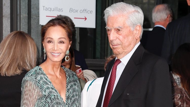 Isabel Preysler y Mario Vargas Llosa en la inauguración de la temporada 2019/2020 del Teatro Real