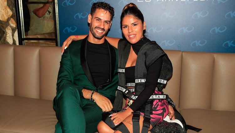 Chabelita Pantoja y Asraf Beno en la fiesta de presentación del single 'Ahora estoy mejor'
