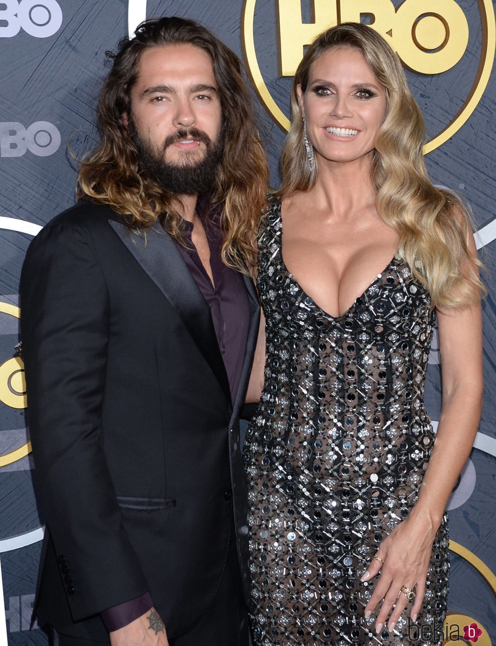 Heidi Klum y Tom Kaulitz en la fiesta de los Premios Emmy 2019