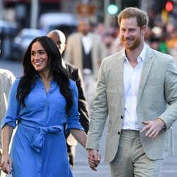 El Príncipe Harry y Meghan Markle en su viaje oficial a Sudáfrica