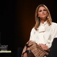 Magdalena de Suecia durante la presentación de su libro 'Stella y el secreto'