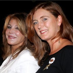 Tita Cervera junto a Francesca Thyssen