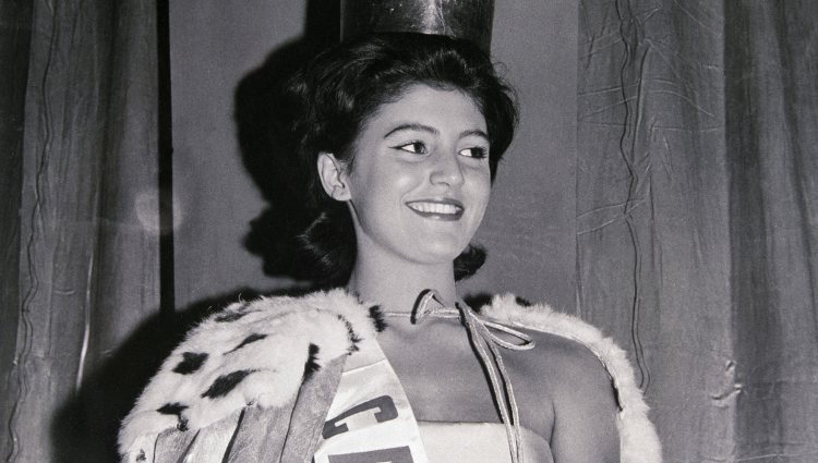 Tita Cervera elegida Miss Cataluña 1960