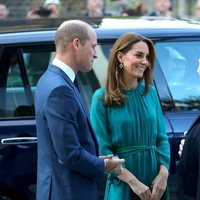 El Príncipe Guillermo y Kate Middleton con el Aga Khan IV