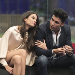 Estela Grande y Kiko Jiménez muy cómplices durante la sexta gala de 'GH VIP 7'