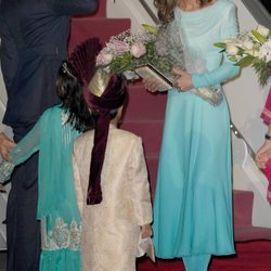 Kate Middleton a su llegada a Pakistán para su visita oficial