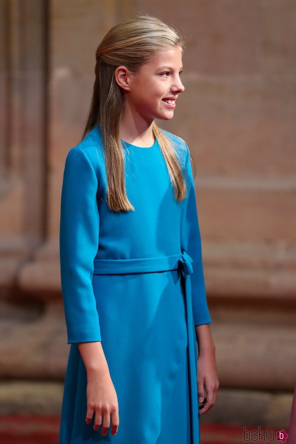 La Infanta Sofía en la recepción previa a los Premios Princesa de Asturias 2019