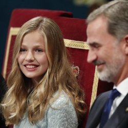 El Rey Felipe y la Princesa Leonor en los Premios Princesa de Asturias 2019