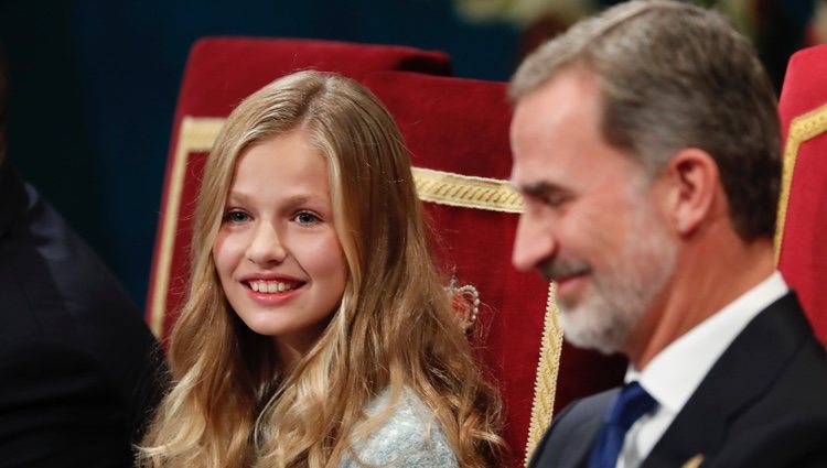 El Rey Felipe y la Princesa Leonor en los Premios Princesa de Asturias 2019