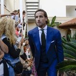 Feliciano López en la boda entre Rafa Nadal y Xisca Perelló
