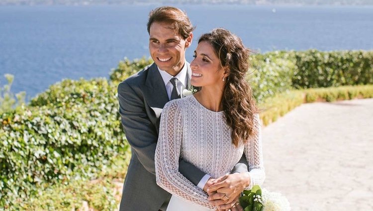 Rafa Nadal y Xisca Perelló, muy románticos convertidos en marido y mujer