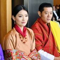 Los Reyes de Bhutan en la entronización de Naruhito de Japón