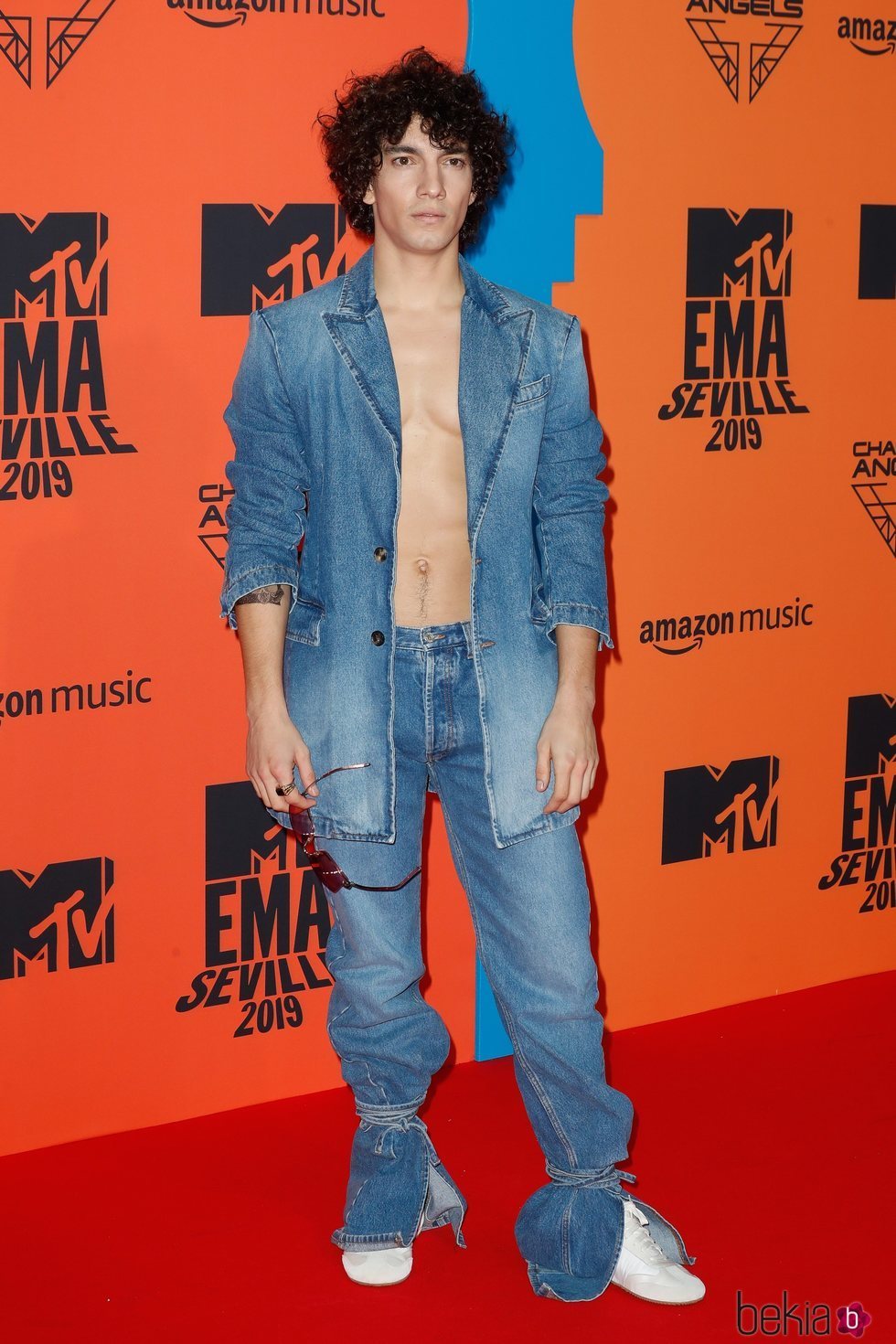 Jorge López en los Premios MTV EMA 2019 en Sevilla