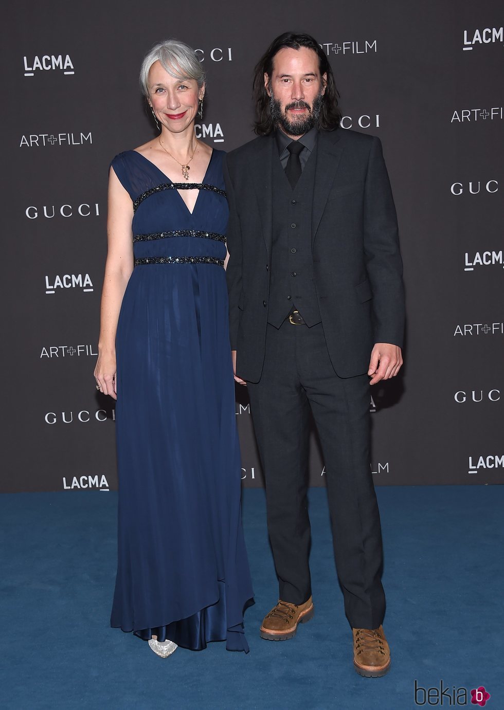 Keanu Reeves aparece con su novia Alexandra Grant en en la gala LACMA