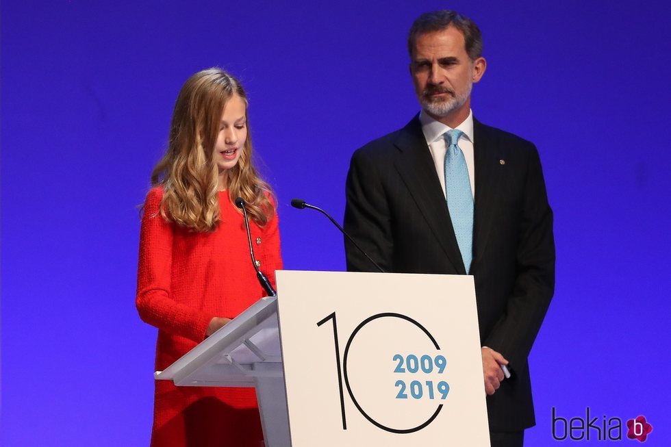 La Princesa Leonor en su discurso en los Premios Princesa de Girona 2019