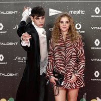 César Vicente y Lucía Díez en Los 40 Music Awards 2019
