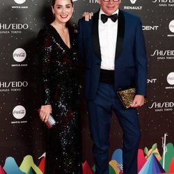 Tamara Falcó y Boris Izaguirre en Los 40 Music Awards 2019
