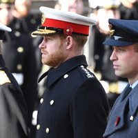 El Príncipe Guillermo y el Príncipe Harry en el Día del Recuerdo 2019