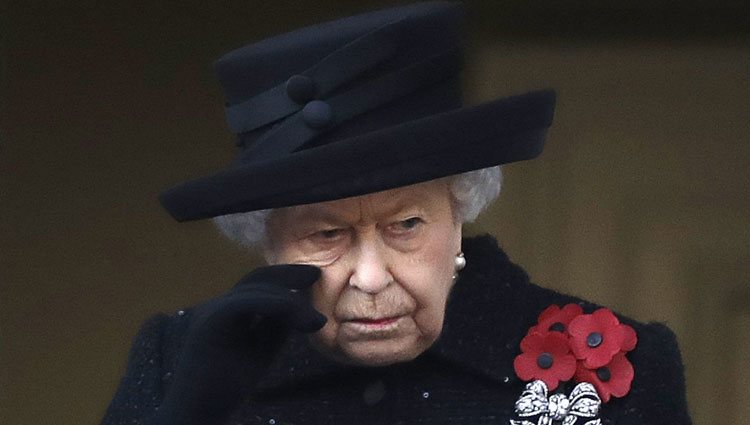 La Reina Isabel, emocionada en el Día del Recuerdo 2019