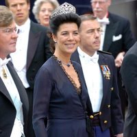 Carolina de Mónaco en la boda de Federico de Dinamarca y Mary Donaldson