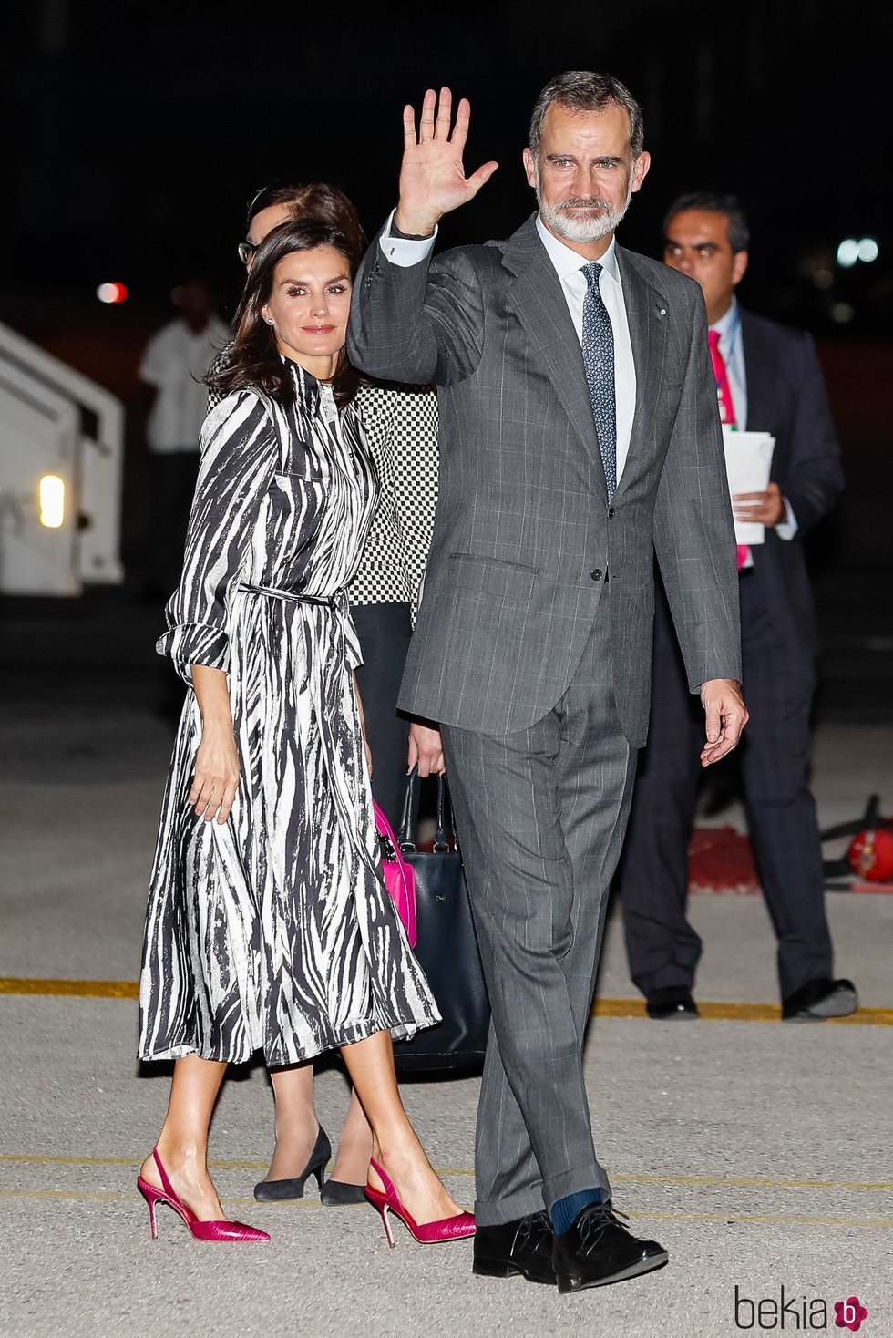 Los Reyes Felipe y Letizia aterrizan en La Habana al comienzo de su Visita de Estado a Cuba