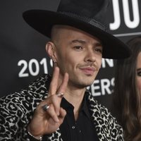 Jesse y Joy en la alfombra roja del premio Persona del Año 2019 en los Grammy Latino